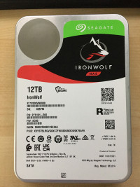 Seagate Ironwolf 12TB HDD used, warranty until Mar-2025 25PM