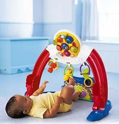 Fisher Price Playzone Kick and Whirl Carnival Gym