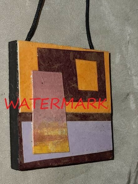 ORIGINAL CANADIAN, ABSTRACT ART NECKLACE by LISTED ARTIST in Arts & Collectibles in City of Toronto