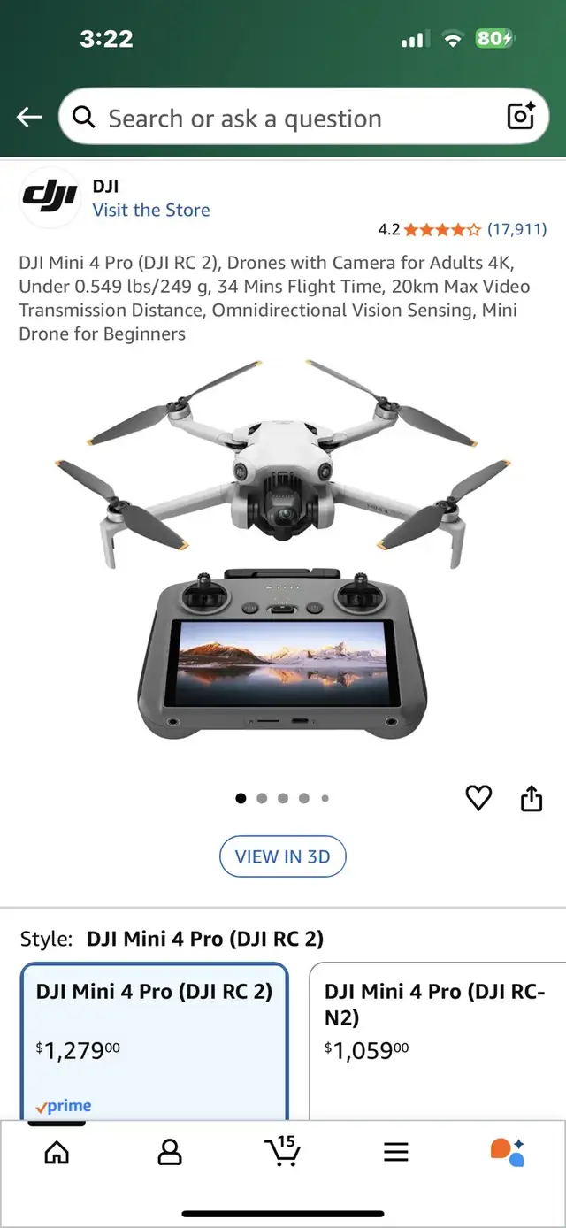 (SOLD) DJI Mini 4 Pro drone