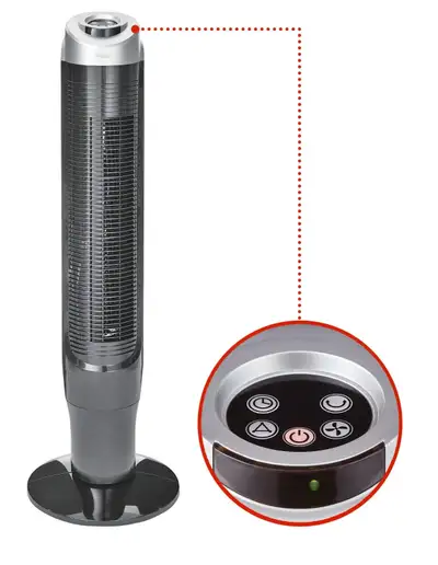 NOMA Oscillating Tower Fan, View more