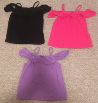 Kids Tank Tops with ruffle Childrens Place sz M 7/8