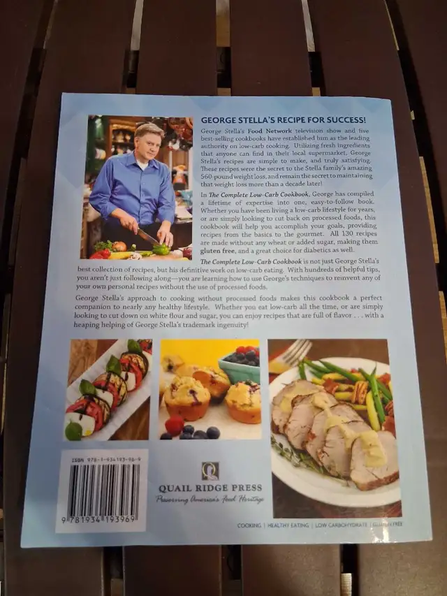 George Stella Low-Carb Cookbook in Non-fiction in Cornwall - Image 3