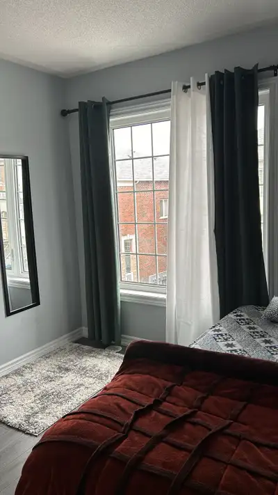One Master Bedroom with attached washroom Or 2 private room with sharing washroom. Sharing common ar...