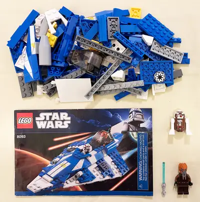 LEGO / STAR WARS / PLO KOON'S JEDI STARFIGHTER / (100% COMPLETE), View more