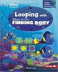 Looping with Finding Dory book : Disney Learning : NEW