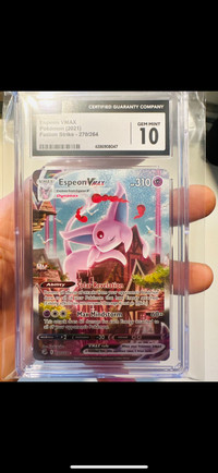 Espeon vmax alt art cgc 10