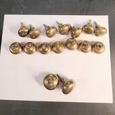 Antique Brass Screw On Cabinet Knobs, View more