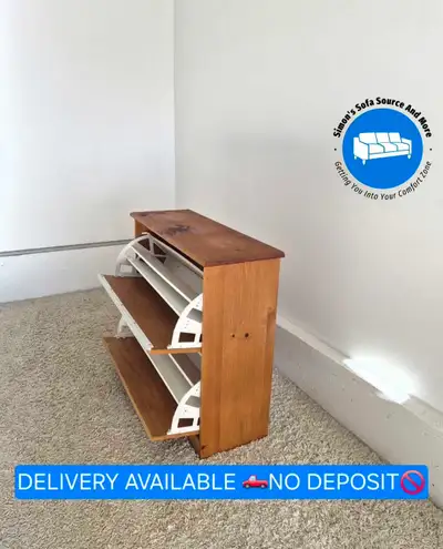 DELIVERY AVAILABLE 2 Level / Tier Shoe Rack / Hideaway Shoerack, View more