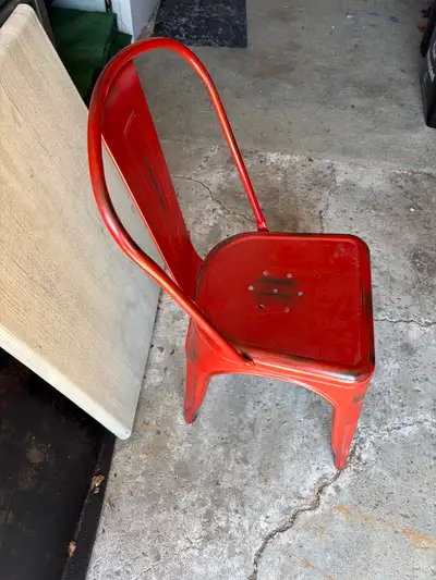 Metal dining chairs, View more