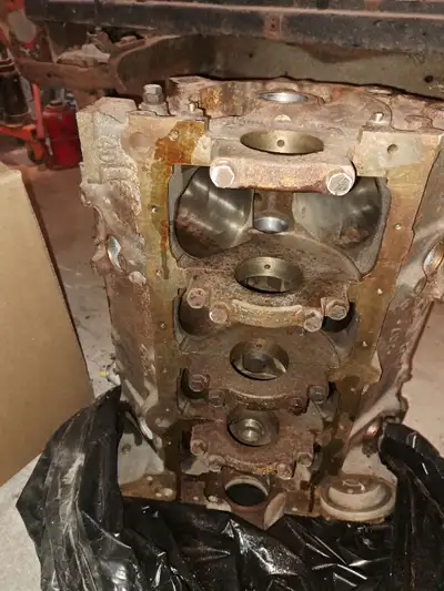 Casting #14010207 Bored .060 over Fresh can bearings Oil galleys are threaded and new plugs installe...