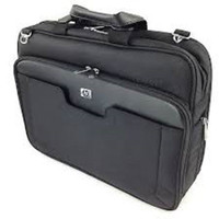 HP Universal 21+ Pocket 17" Laptop Nylon Case with Leather Trim