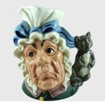 Royal Doulton The Cook and the Cheshire Cat Signed Large Jug, View more