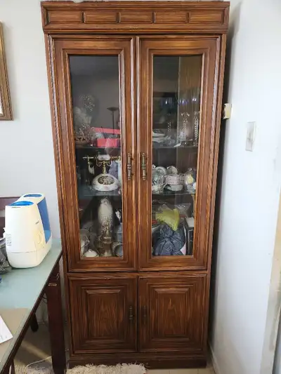 Display Cabinet $100 or best offer, View more