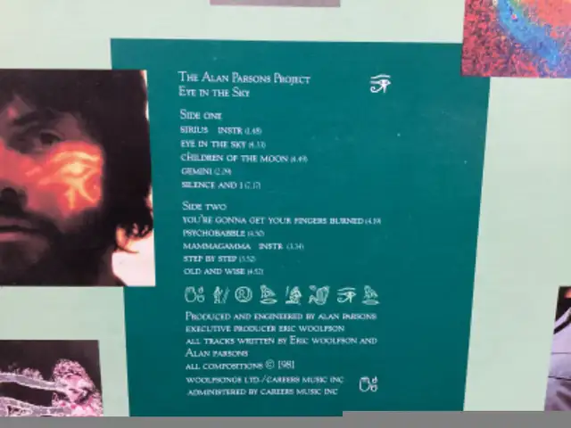 THE ALAN PARSONS PROJECT (EYE IN THE SKY) VINYL ALBUM in Arts & Collectibles in Winnipeg - Image 4