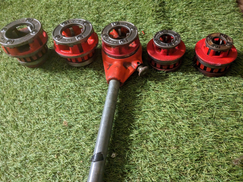 Rigid Pipe Threading Set Hand Tools London Kijiji