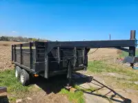 5th wheel deckover trailer