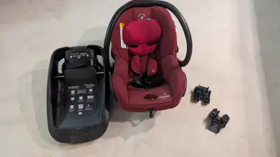 Mico 30 Maxi Cosi Infant Car Seat with base and stroller attach, View more