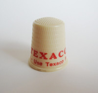 Vintage Texaco Advertising Thimble