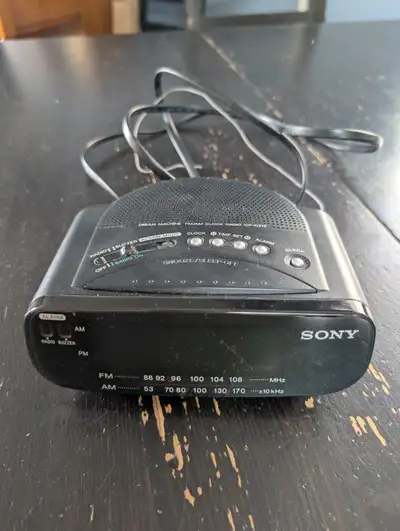 Sony Clock Radio, View more