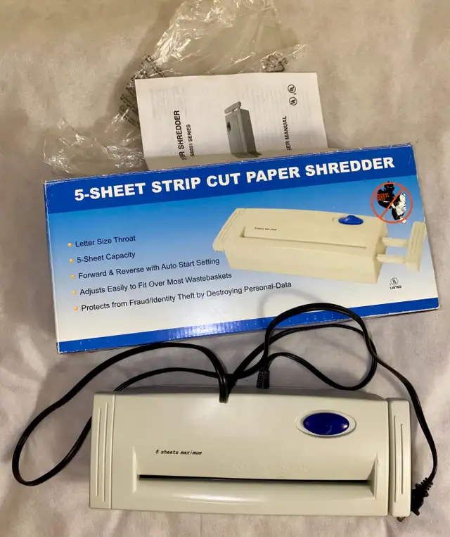 Paper shredder