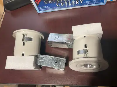 2X ceiling spot lights  4” inch, View more