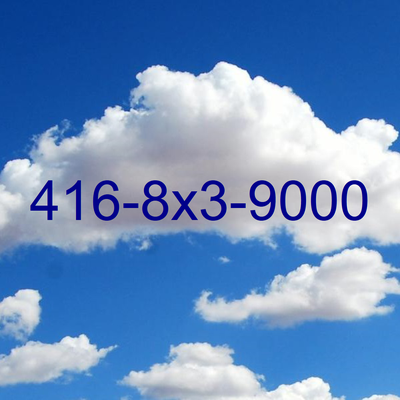 Sounds Professional Super Easy Memorable 416 Number, View more