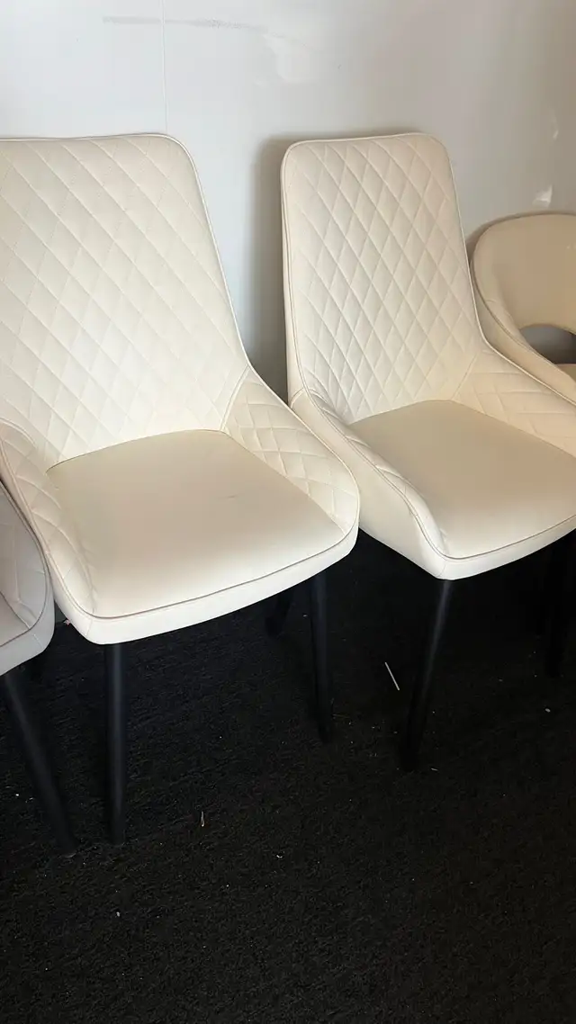 Heavy duty beautiful dining room chair anti-scratch Pu leather in Chairs & Recliners in Markham / York Region - Image 7