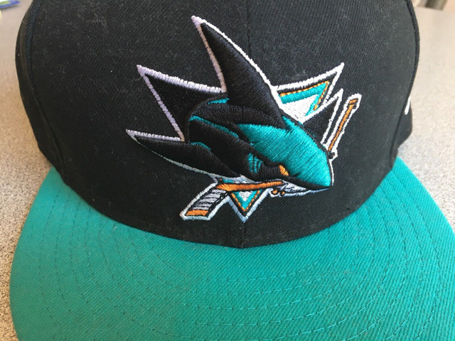 NHL San Jose sharks new era 59 fifty ball cap hat in Arts & Collectibles in Gatineau - Image 3