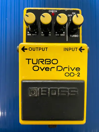 BOSS Turbo OverDrive Pedal, View more
