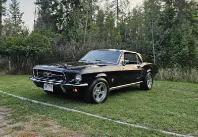 Feast your eyes on this classic 1967 Ford Mustang, rocking the original 289 2 Barrel, a true America...