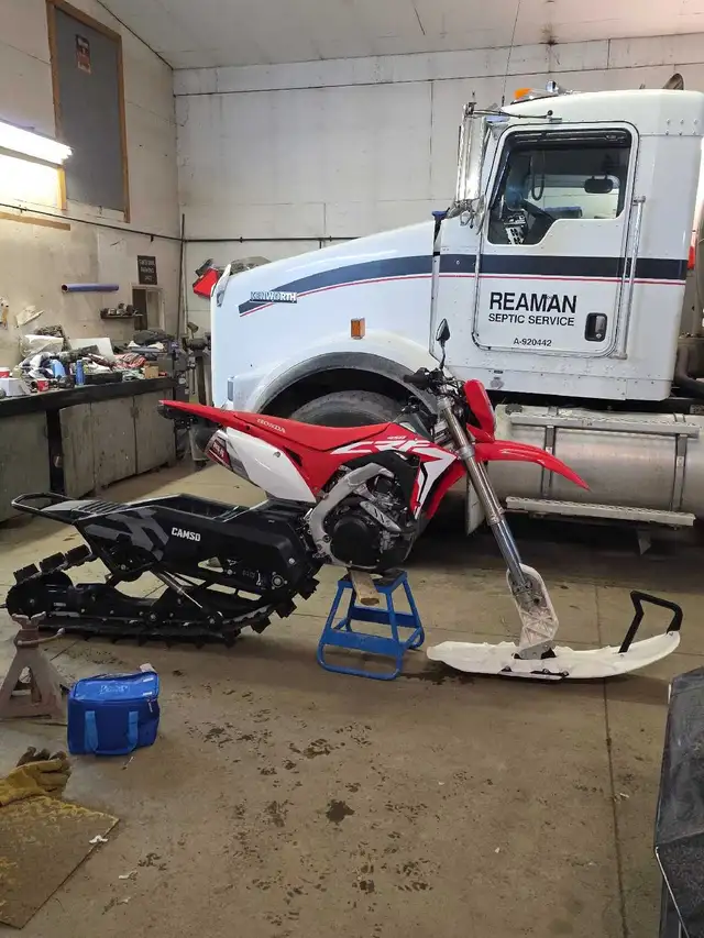 2019 Crf 450L street legal snowbike in Dirt Bikes & Motocross in St. Catharines - Image 3