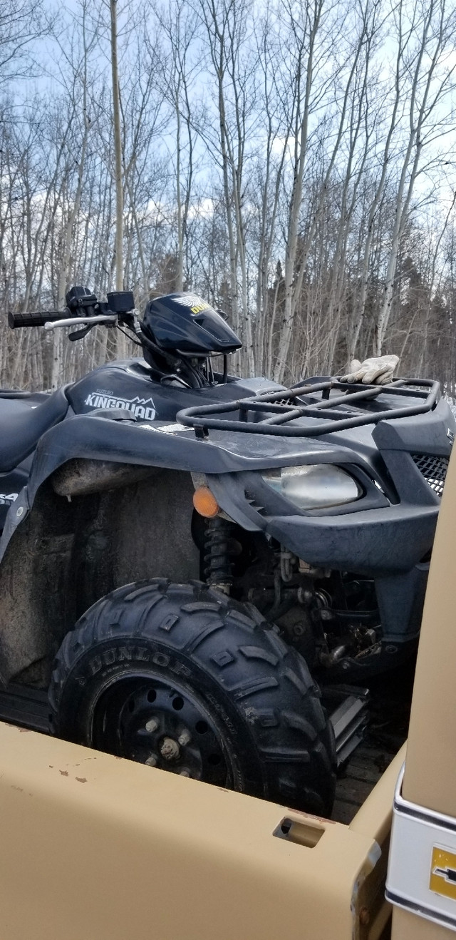 2008 450 Suzuki King Quad ATVs Prince Albert Kijiji