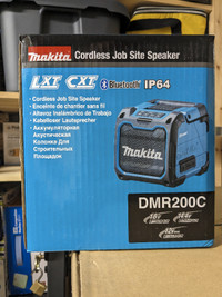 MAKITA DMR200 18v 12v Jobsite Speaker with Bluetooth