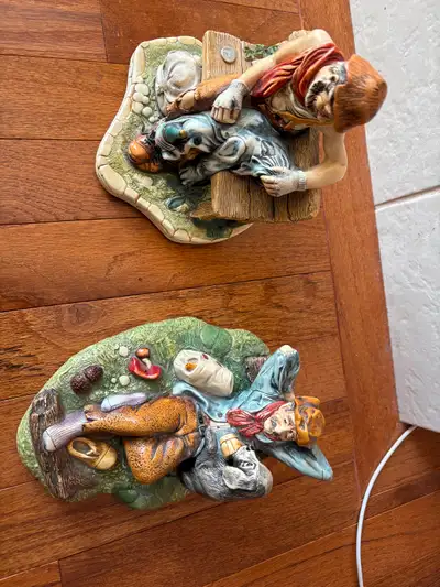 Naturecraft England Old Timer On Bench Painted Stoneware, View more