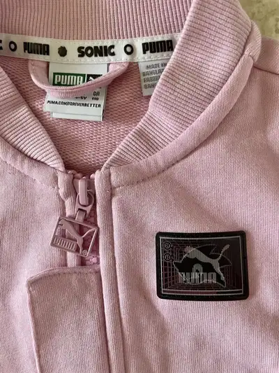 Sonic the hedgehog Limited edition Pink zip up girls size 4/5, View more