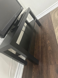 Black tv stand 