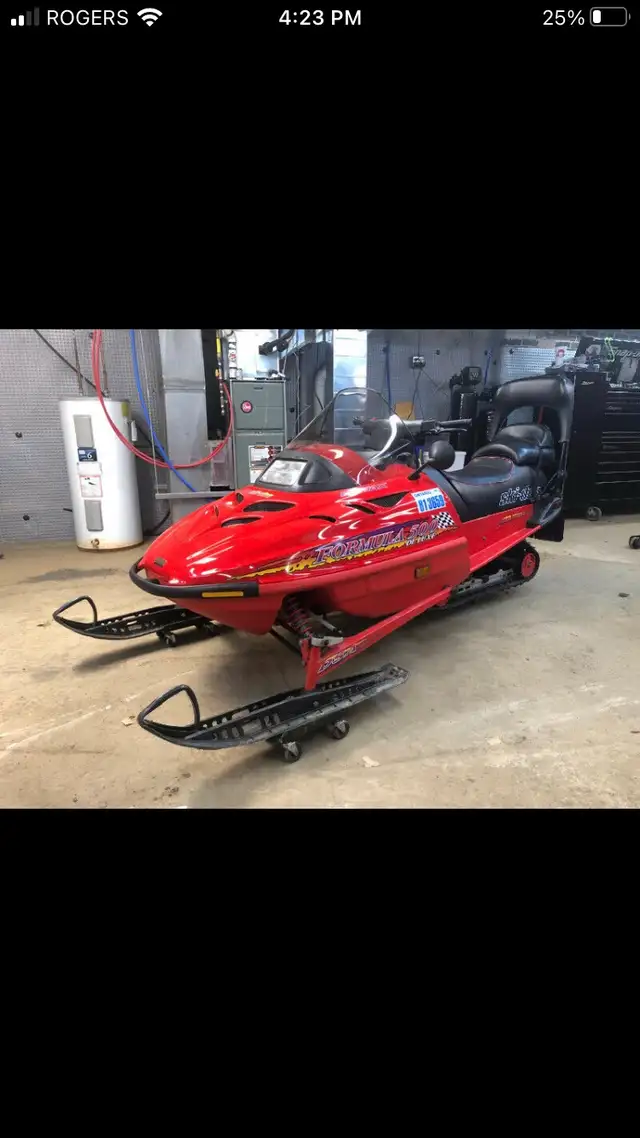 1997 skidoo formula deluxe 500 in Snowmobiles in Mississauga / Peel Region - Image 3