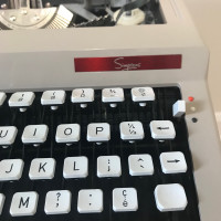 Vintage dactylo Typewriter Simpson’s 