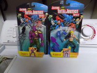 Total Justice Aquaman and Despero figures new in package