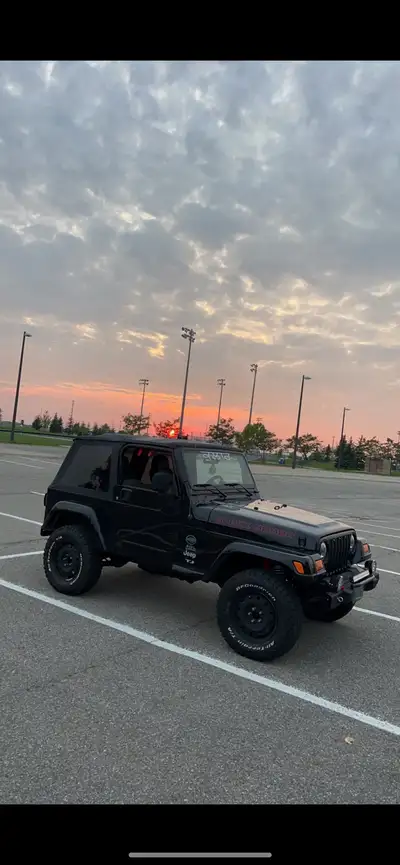 Selling 2003 jeep tj rocky mountain edition 