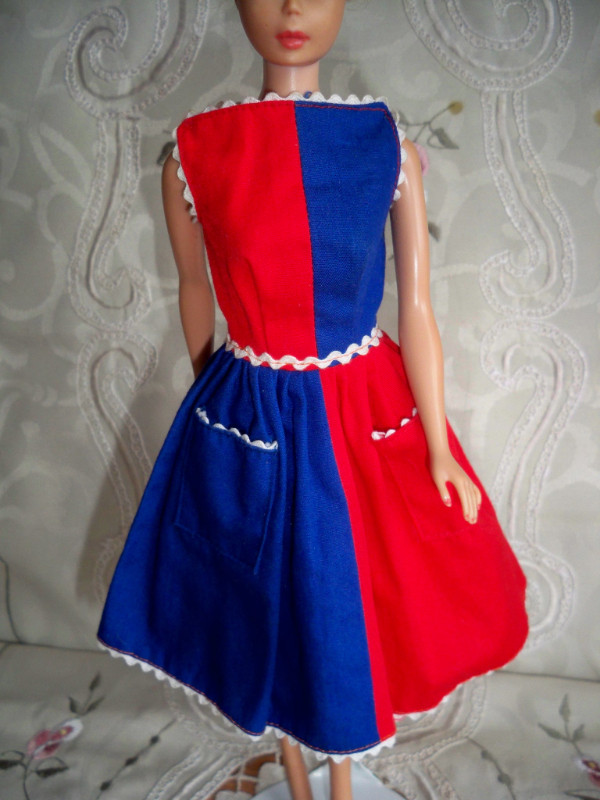 1963-64 Barbie "Fancy Free" Dress (No. 943), By:  Mattel in Arts & Collectibles in Fredericton