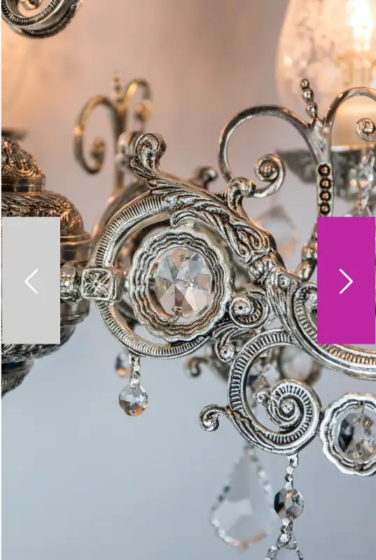 lustre argent 6 branches _ silver chandelier in Indoor Lighting & Fans in Laval / North Shore - Image 4