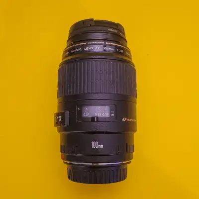 Canon EF 100mm F2.8 USM Macro Lens, View more