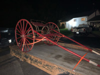 Draft Horse Cart and Harness