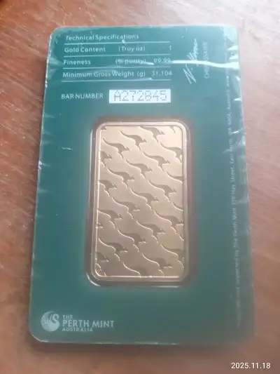 1 oz Gold bar , View more