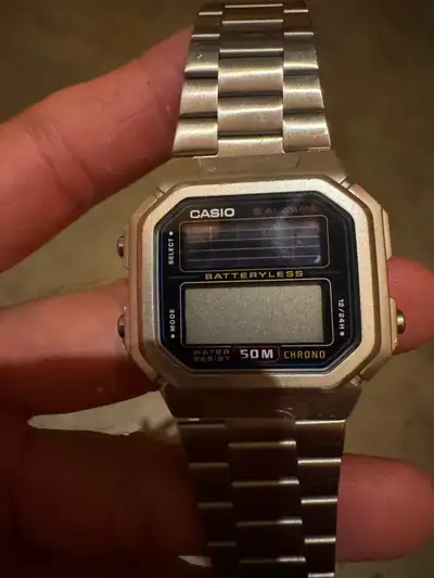 Casio AL-190 Solar Powered Watch Vintage, View more