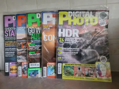 Photography magazines - Digital Photo/Practical Photograph, View more