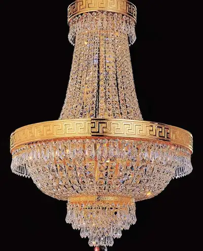 beautiful glamorous chandelier with design , View more
