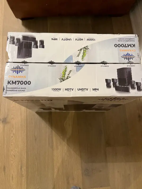 KM7000 DYNAMIKS home theatre Sound speakers in Stereo Systems & Home Theatre in Markham / York Region - Image 3
